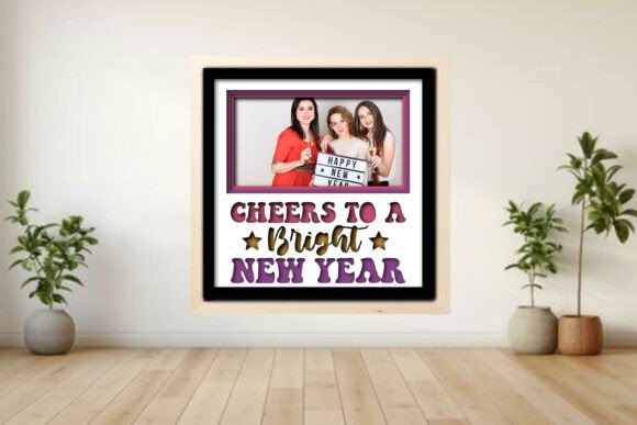 Cheers to a Bright -- Photo Frame Shadow: A Graphics & Crafts Review