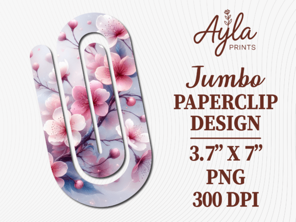 Flower Petals Bloom Jumbo Paperclip Graphics and Crafts Review