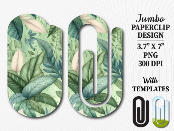 L Leaf Jungle Foliage Jumbo Paperclip: A Graphic Design Review