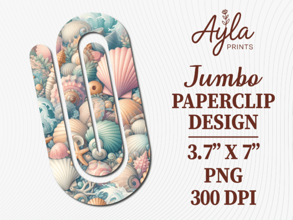 Pastel Ocean Shell Jumbo Paperclip Review