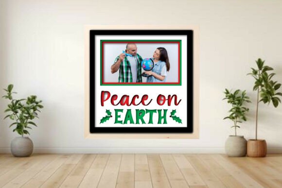 Peace on Earth Photo Frame Shadow Graphics and Crafts Review