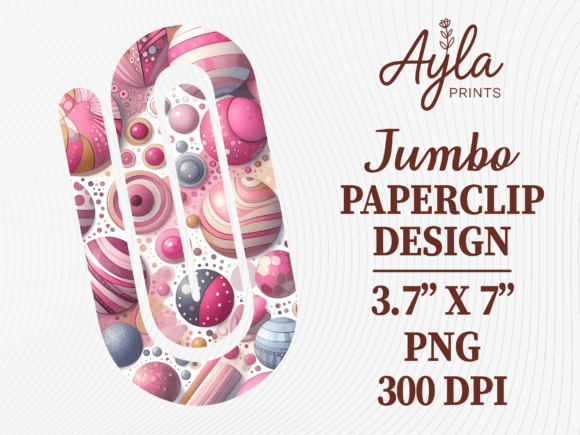 Sweets Candy Valentine Jumbo Paperclip Graphics and Crafts Review